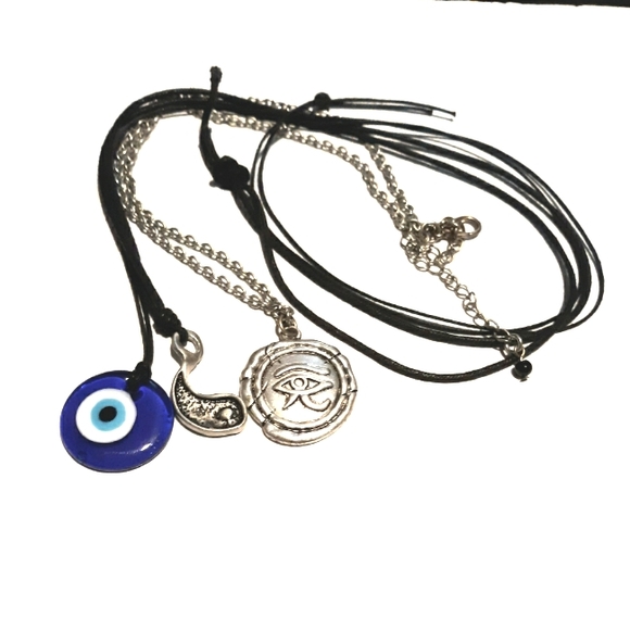 Eye of Horus, Evil Eye, Yin Necklaces - Picture 2 of 2